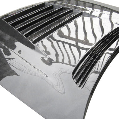 Nissan S15 DM Style Hood Fibeer Glass and Carbon Fiber body kits