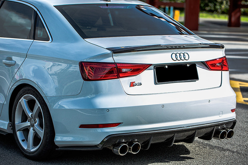 Audi S3 (Sedan Only) MX Style Rear Diffuser (Sedan)