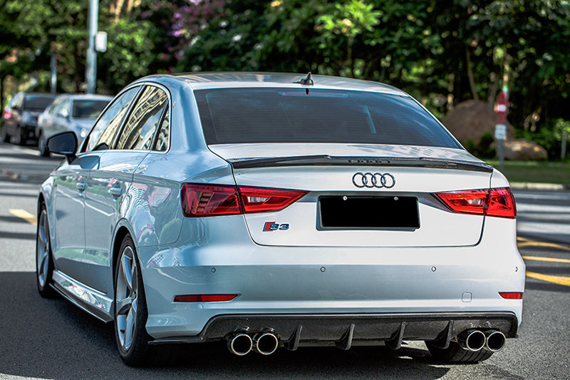 Audi S3 (Sedan Only) MX Style Rear Diffuser (Sedan)