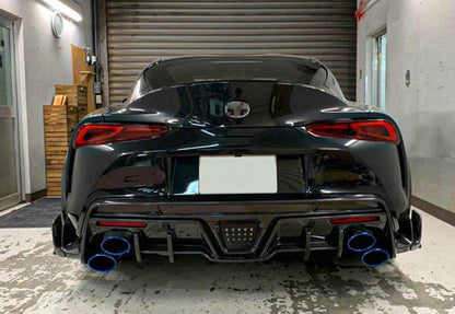 TOYOTA 19+ Supra A90 TMS Type rear diffuser
