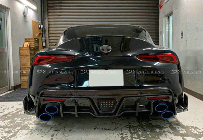 TOYOTA Supra 19+ A90 TMS Type rear diffuser side canard
