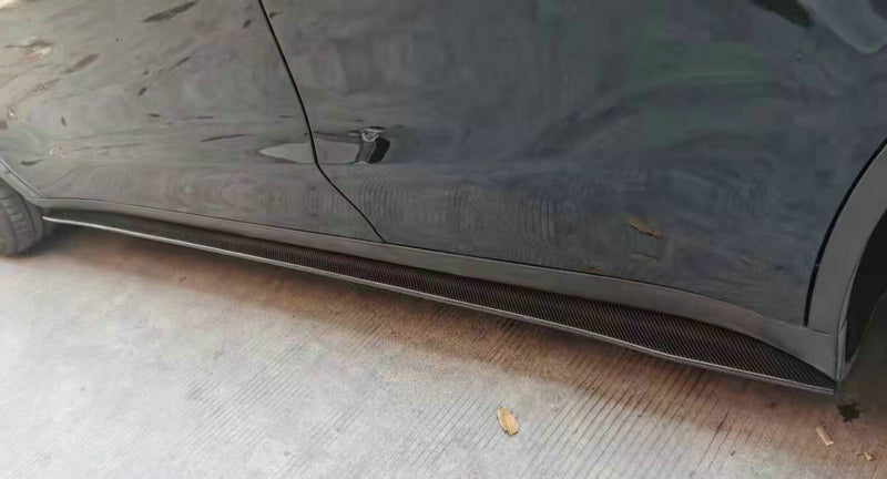 Tesla 20 onwards Model Y V Type side skirt