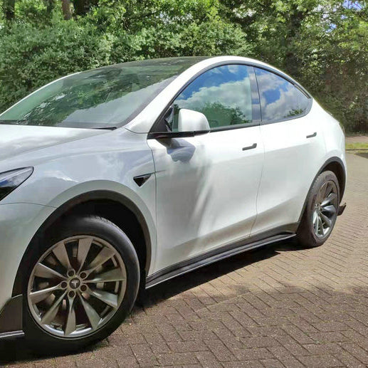 Tesla 20 onwards Model Y V Type side skirt