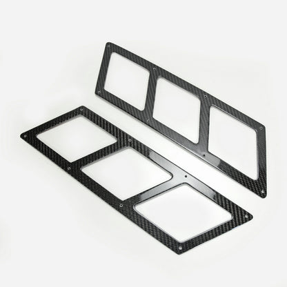 Universal Carbon bumper air vent duct  (360mm x 100mm)