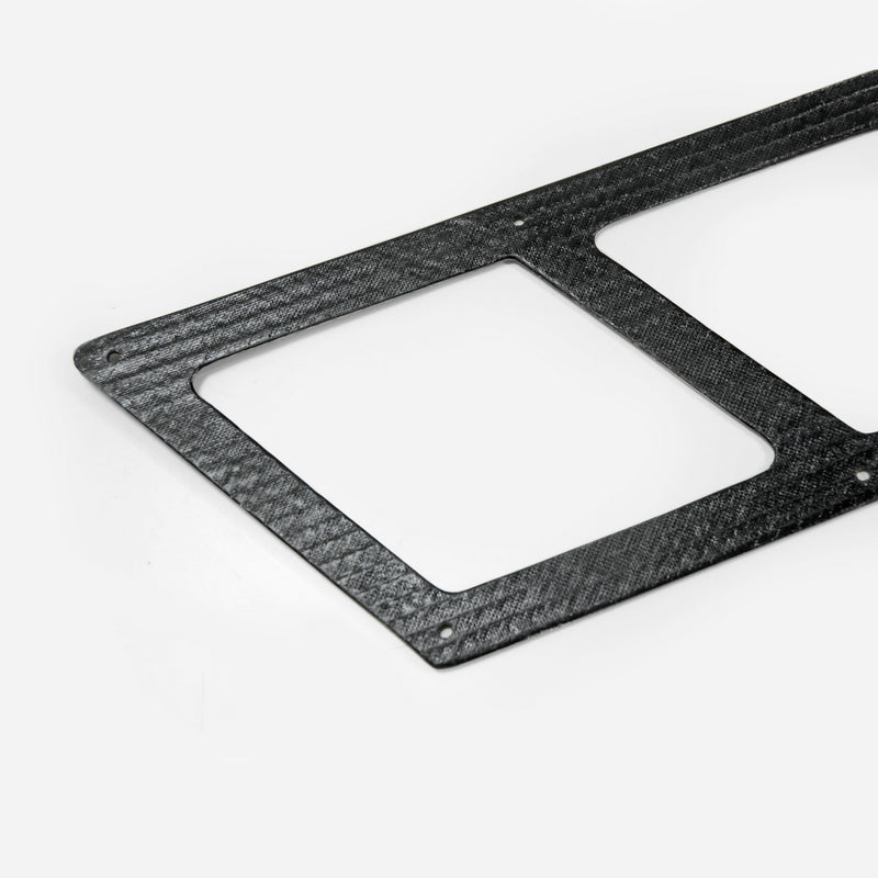 Universal Carbon bumper air vent duct  (360mm x 100mm)