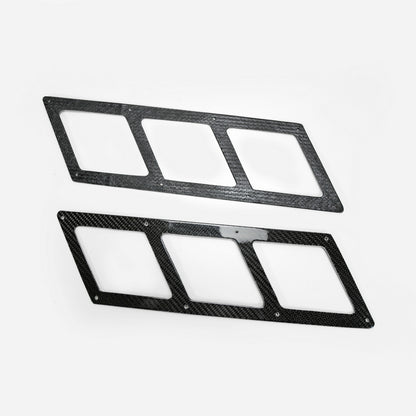 Universal Carbon bumper air vent duct  (360mm x 100mm)