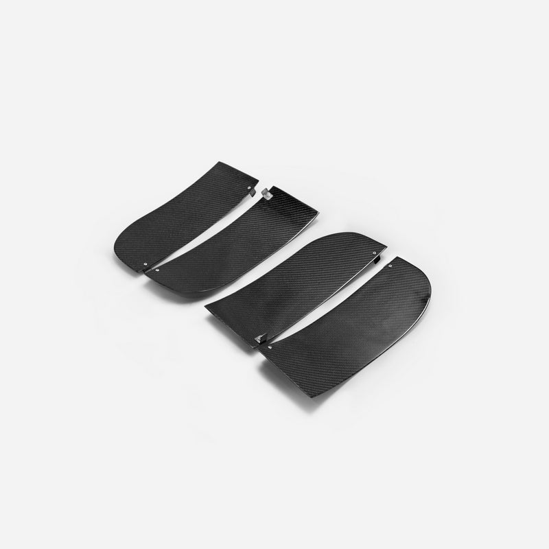 Universal JDM GT500 Style Rear Under Diffuser