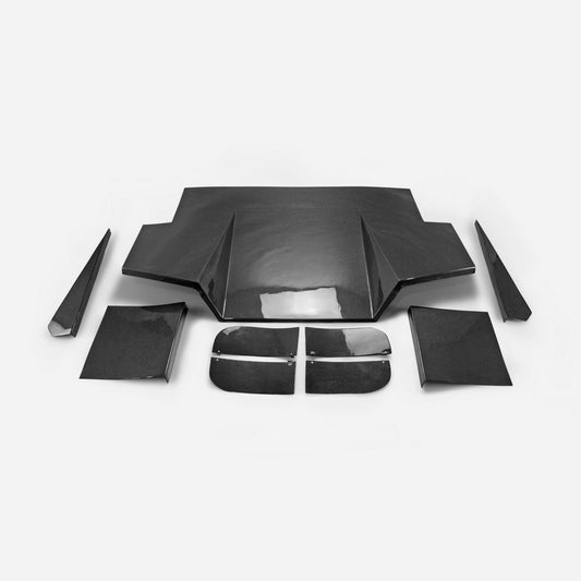 Universal JDM GT500 Style Rear Under Diffuser