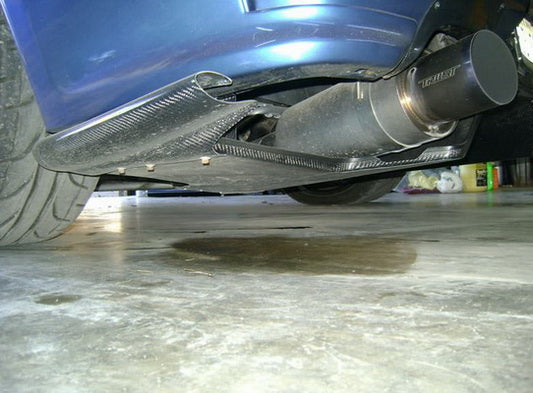 Universal TS Style Rear Diffuser Vortex Addon (2pcs)