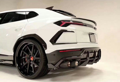 Lamborghini Urus TPC Style Rear Bumper Side Trim Vents Cover Pair