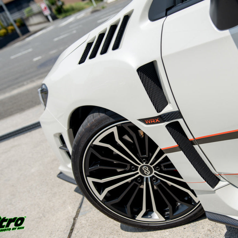 SUBARU IMPREZA WRX VAB VAF LEVORG VMG/VM4 STI DAM Style Front Over Fender +8mm