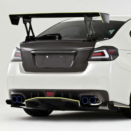 SUBARU WRX STI S4 VAB VAF VRSA1 Style rear bumper side splitter fin