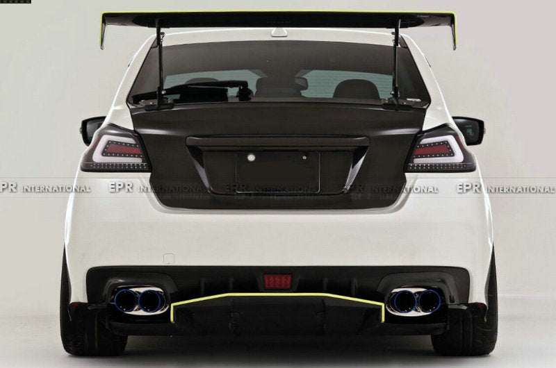 SUBARU WRX STI S4 VAB VAF VRSA1 Style rear bumper side splitter fin
