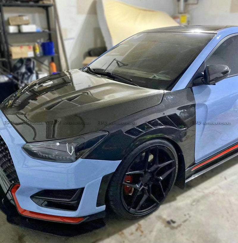 Hyundai Veloster 2019 onwards EPA vented front fender）
