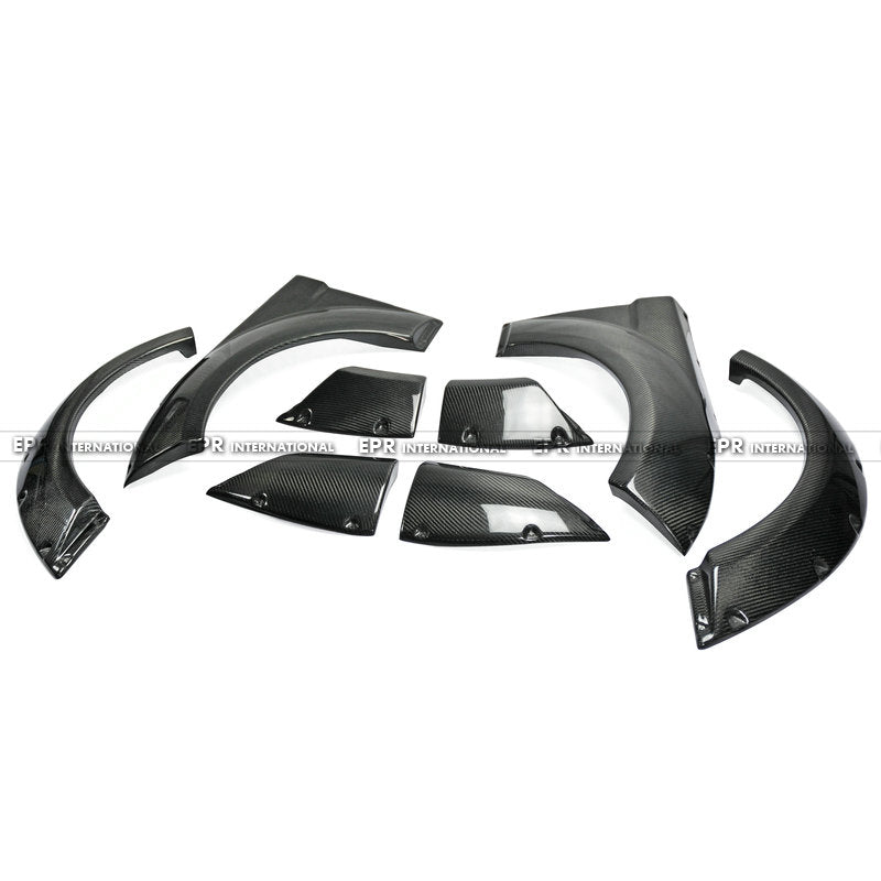 Hyundai Veloster 2011-2017 EGR Style Front & Rear Fender Flares 8 Pcs