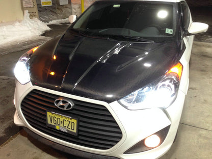 Hyundai Veloster Vented Hood