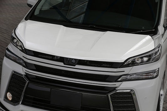 Toyota 15 onwards Vellfire 30 series AH30 KUL Style front hood