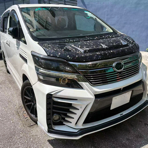 Toyota 08-15 Vellfire 20 series AH20 SS Type Version 2 front hood