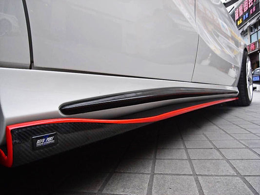 MERCEDES BENZ A-CLASS W176 REVO RZA290 Style Side Skirt Extension (AMG Only)