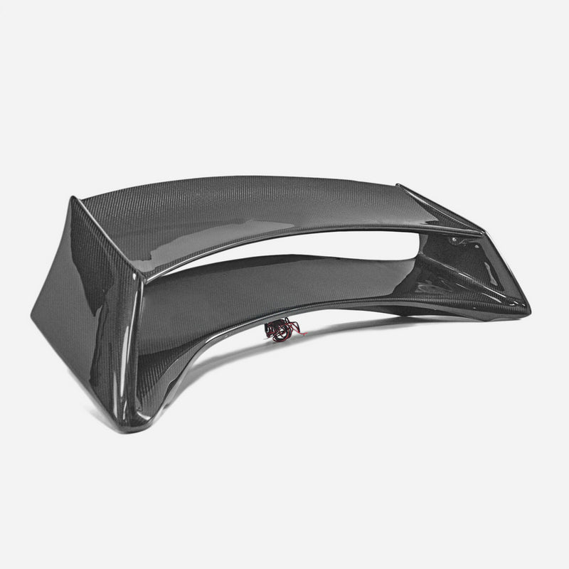 Nissan 09 onwards 370Z Z34 EPA Rear Wing with adjustable blade (With brake lights)