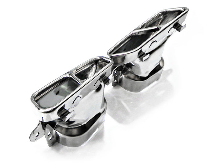 MERCEDES BENZ A-CLASS W176 Muffler Tip (Fit REVO RZA290 Style Rear Diffuser）