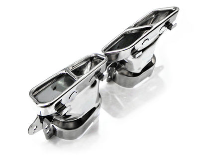 MERCEDES BENZ A-CLASS W176 Muffler Tip (Fit REVO RZA290 Style Rear Diffuser）
