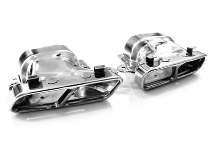 MERCEDES BENZ A-CLASS W176 Muffler Tip (Fit REVO RZA290 Style Rear Diffuser）