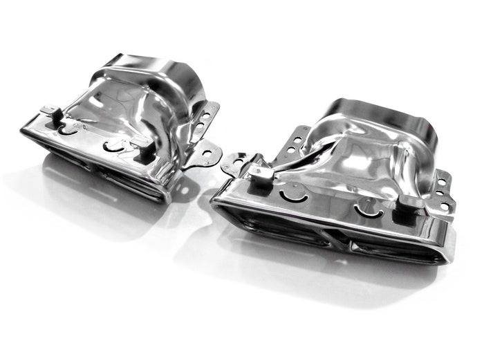 MERCEDES BENZ A-CLASS W176 Muffler Tip (Fit REVO RZA290 Style Rear Diffuser）