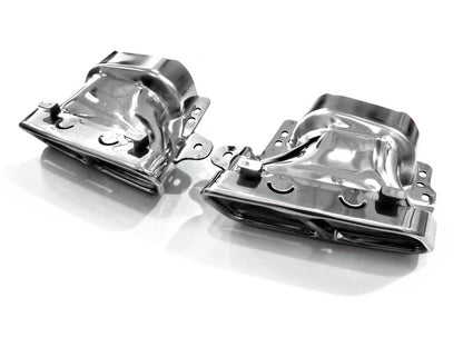 MERCEDES BENZ A-CLASS W176 Muffler Tip (Fit REVO RZA290 Style Rear Diffuser）