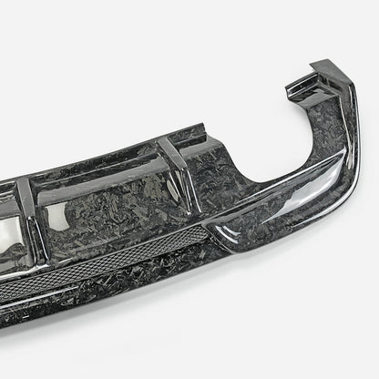 BMW E82 E88 1 Series Rieger Style Rear Diffuser(Fit E82 2 Door Coupe E88 2 Door convertible - Sports Model)（US IN STOCK）