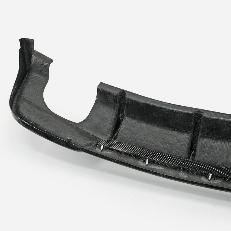 BMW E82 E88 1 Series Rieger Style Rear Diffuser(Fit E82 2 Door Coupe E88 2 Door convertible - Sports Model)（US IN STOCK）