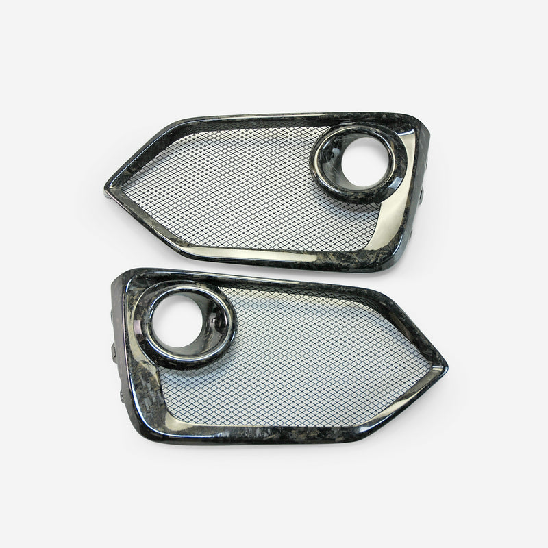 Honda Civic FK7 (FC SI) Front fog light cover replacement With Aluminium Grilles (NOT fit FK8)