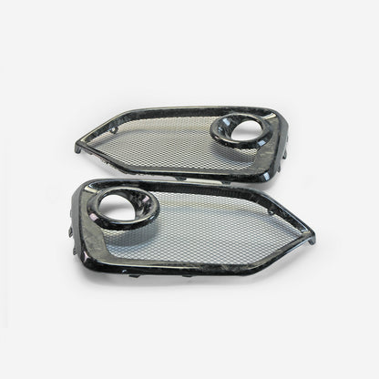 Honda Civic FK7 (FC SI) Front fog light cover replacement With Aluminium Grilles (NOT fit FK8)