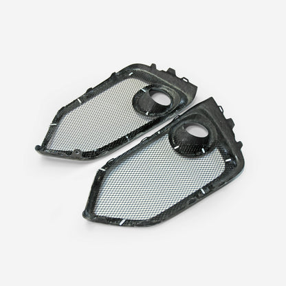 Honda Civic FK7 (FC SI) Front fog light cover replacement With Aluminium Grilles (NOT fit FK8)