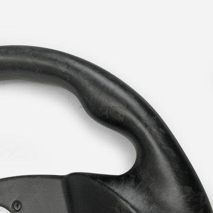Universal Flat Type Steering wheel  (320mm diamete, 6 bolts 70mm PCD (Same fitment with MOMO, OMP & Sparco)