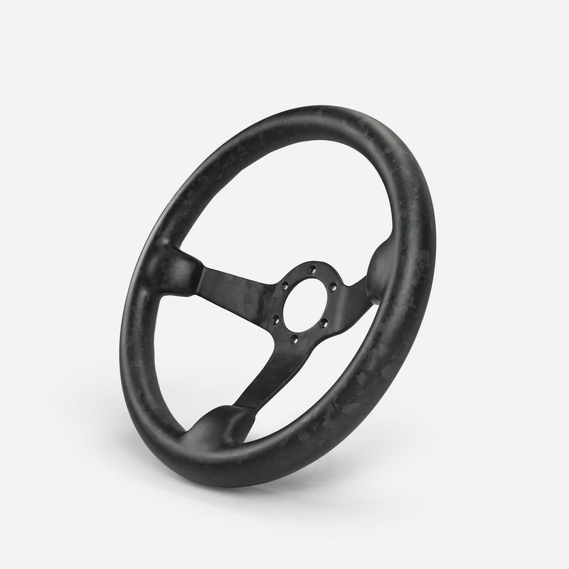Universal Deep Dish Type Steering wheel (335mm diameter, deep around 60mm, 6 bolts 70mm PCD (Same fitment with MOMO, OMP & Sparco)