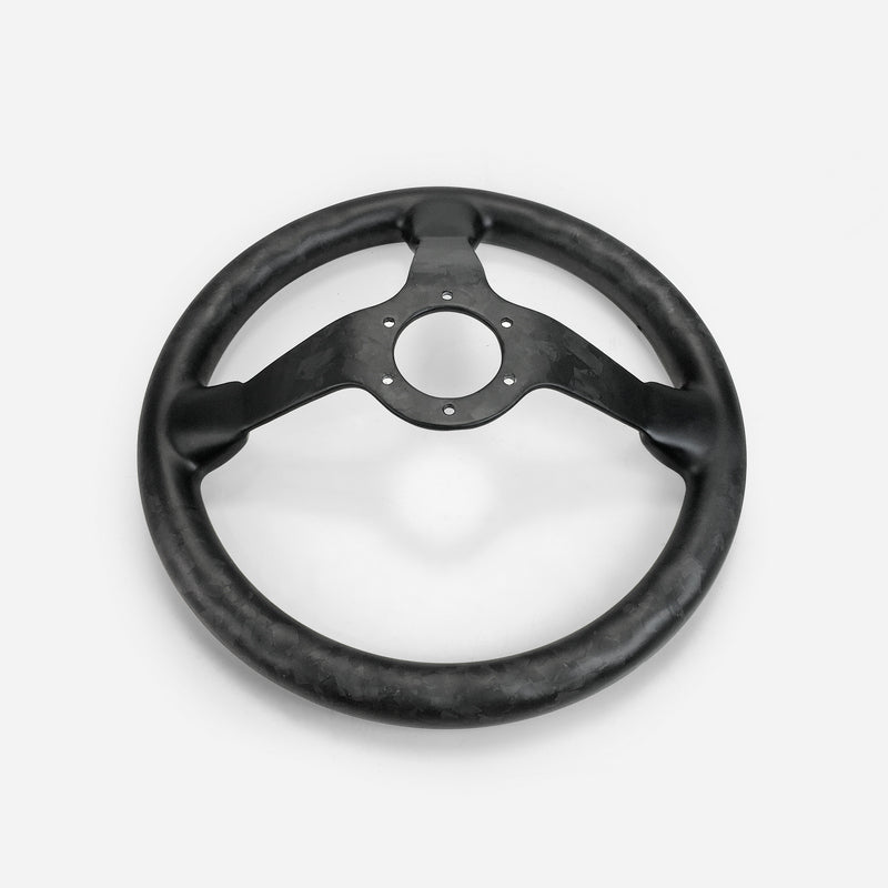 Universal Deep Dish Type Steering wheel (335mm diameter, deep around 60mm, 6 bolts 70mm PCD (Same fitment with MOMO, OMP & Sparco)