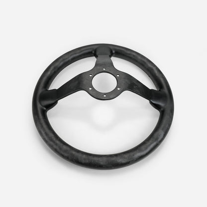 Universal Deep Dish Type Steering wheel (335mm diameter, deep around 60mm, 6 bolts 70mm PCD (Same fitment with MOMO, OMP & Sparco)