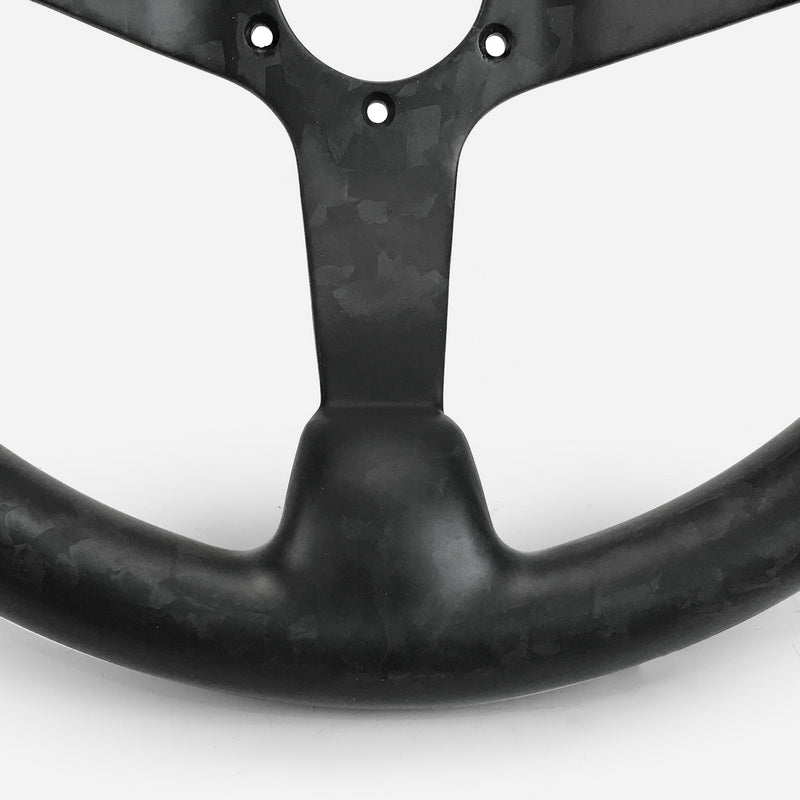 Universal Deep Dish Type Steering wheel (335mm diameter, deep around 60mm, 6 bolts 70mm PCD (Same fitment with MOMO, OMP & Sparco)