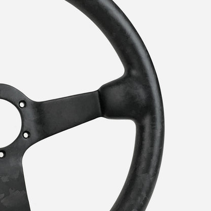 Universal Deep Dish Type Steering wheel (335mm diameter, deep around 60mm, 6 bolts 70mm PCD (Same fitment with MOMO, OMP & Sparco)