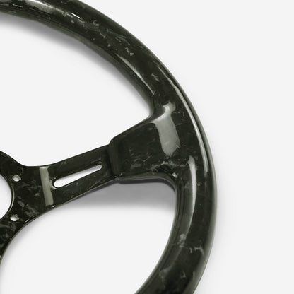 Universal R Type Steering wheel (350mm diameter, deep around 60mm, 6 bolts 70mm PCD (Same fitment with MOMO, OMP & Sparco)Sparco)