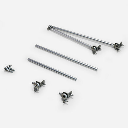Universal RB Style Rear spoiler support rod (2 shorts & 2 long)