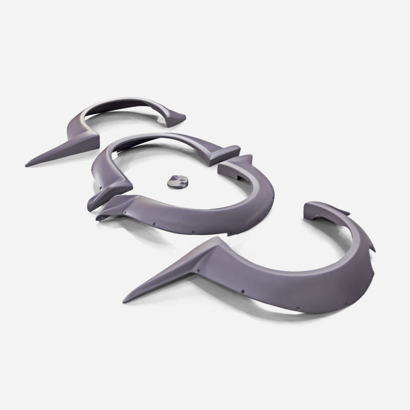 Nissan Z33 350Z VS style wide body front & rear arch 5pcs