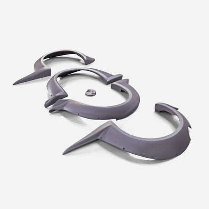 Nissan Z33 350Z VS style wide body front & rear arch 5pcs