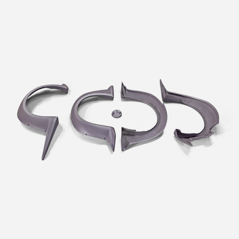 Nissan Z33 350Z VS style wide body front & rear arch 5pcs