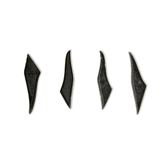 Nissan 03-08 Z33 350z TW Type front bumper canard 4pcs
