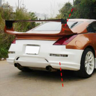 Nissan 03-08 Z33 350Z CW Type rear bumper
