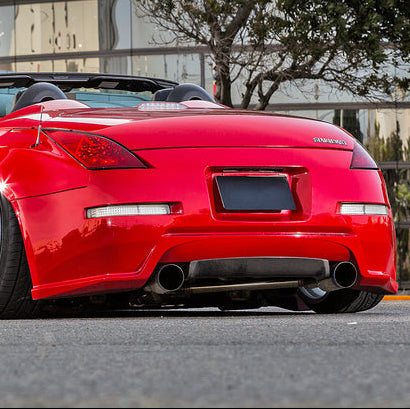 Nissan Z33 350Z DO style wide body rear bumper with diffuser