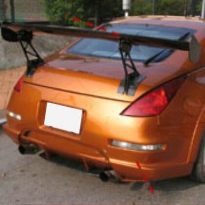 Nissan 03-08 Z33 350Z TW Type rear bumper