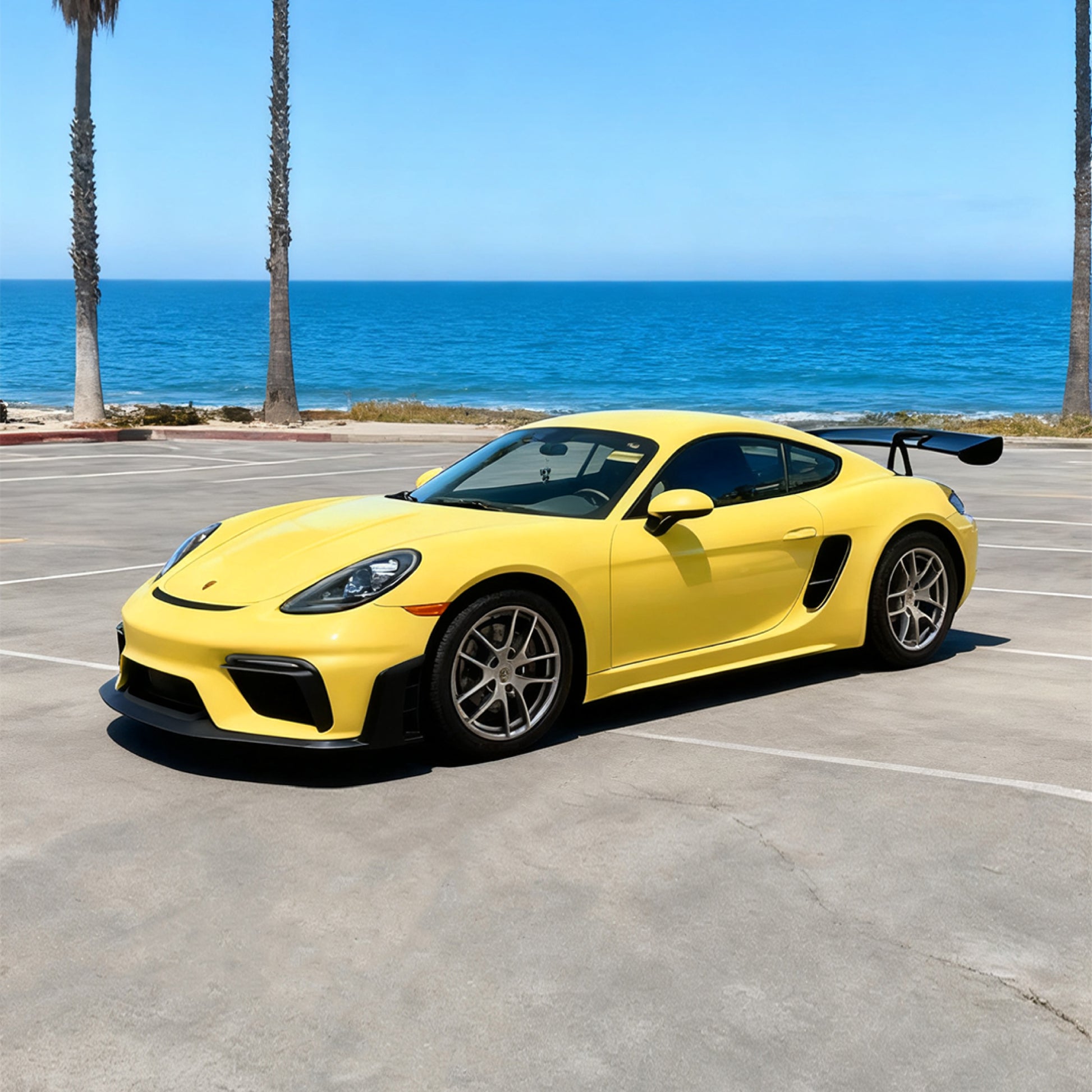 718 Cayman 982 GT4 Style Front bumper with fog light cover EPR international